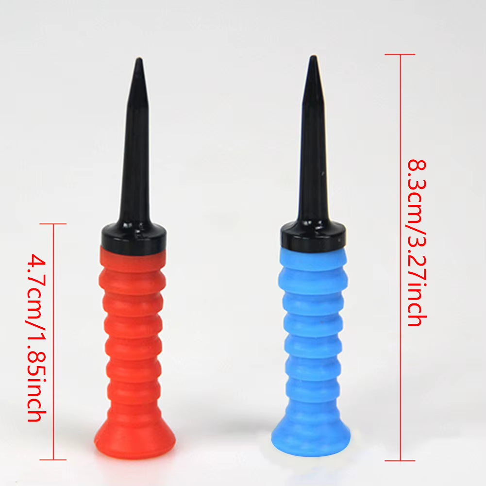 5Pcs Golf Elastic Tees 83Mm Golf Practice Tees Silicone Golf Ball Holder Golf Limited Ball Tee Golf Supplies